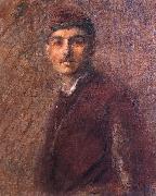 Wladislaw Podkowinski Self-portrait oil